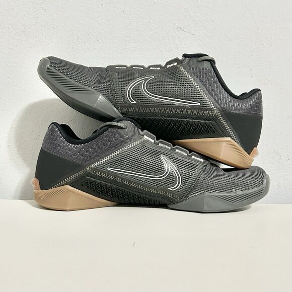 Nike Zoom Metcon Turbo 2 “Iron Grey Black Gum” Mens Size 12.5 Weightlifting Shoe - Picture 6 of 8